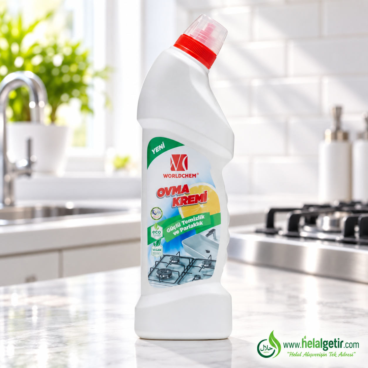 Worldchem CF Yoğun Formüllü Ovma Ve Parlatma Kremi 1000ml