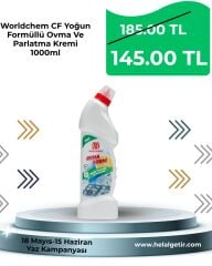 Worldchem CF Yoğun Formüllü Ovma Ve Parlatma Kremi 1000ml