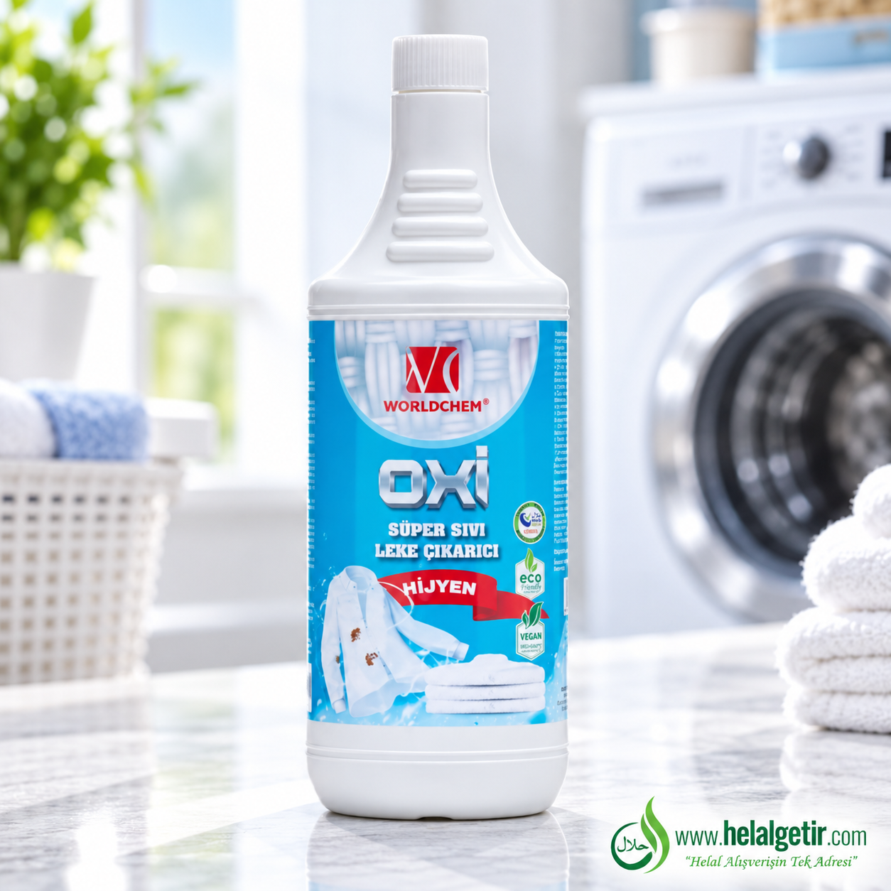 Worldchem Sıvı Oksi Leke Çıkarıcı 1000ml