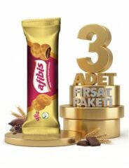 Afia Afibis Kakao Krema Dolgulu Bisküvi 3x75 Gr