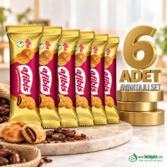 Afia Afibis Kakao Krema Dolgulu Bisküvi 6x75 Gr