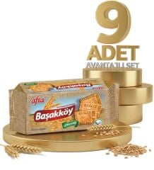Afia Başakköy Tam Buğdaylı Bisküvi 9x110 Gr