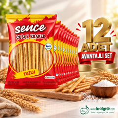 Afia Sence Tuzlu Çubuk Kraker 12x40 Gr