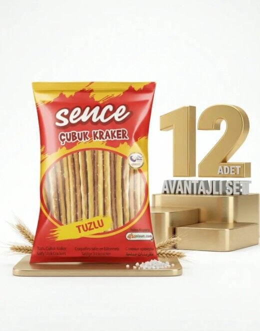 Afia Sence Tuzlu Çubuk Kraker 12x40 Gr