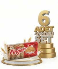 Afia Sütlü Finger Bisküvi 6x140 Gr