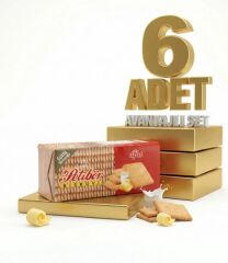 Afia Sade Petibör Bisküvi 6x180 Gr