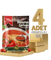 Afia Domates Çorbası 65 Gr 4lü Set