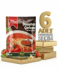 Afia Domates Çorbası 65 Gr 6lı Set