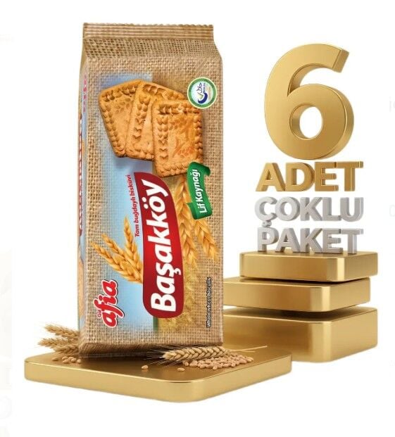 Afia Başakköy Tam Buğdaylı Bisküvi 110 Gr 5 Alana 1 Bedava