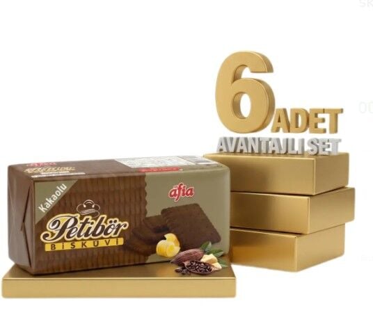 Afia Kakaolu Petibör Bisküvi 180 Gr 5 Alana 1 Bedava