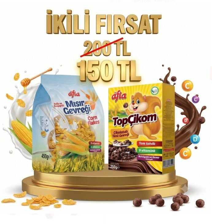 Avantajlı Kahvaltılık Gevrek Paketi