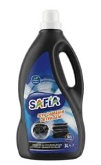 Safia Bitkisel Sıvı Çamaşır Makine Deterjanı Siyahlar 3 Lt