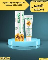 Agarta Doğal Propolisli Diş Macun 100ml