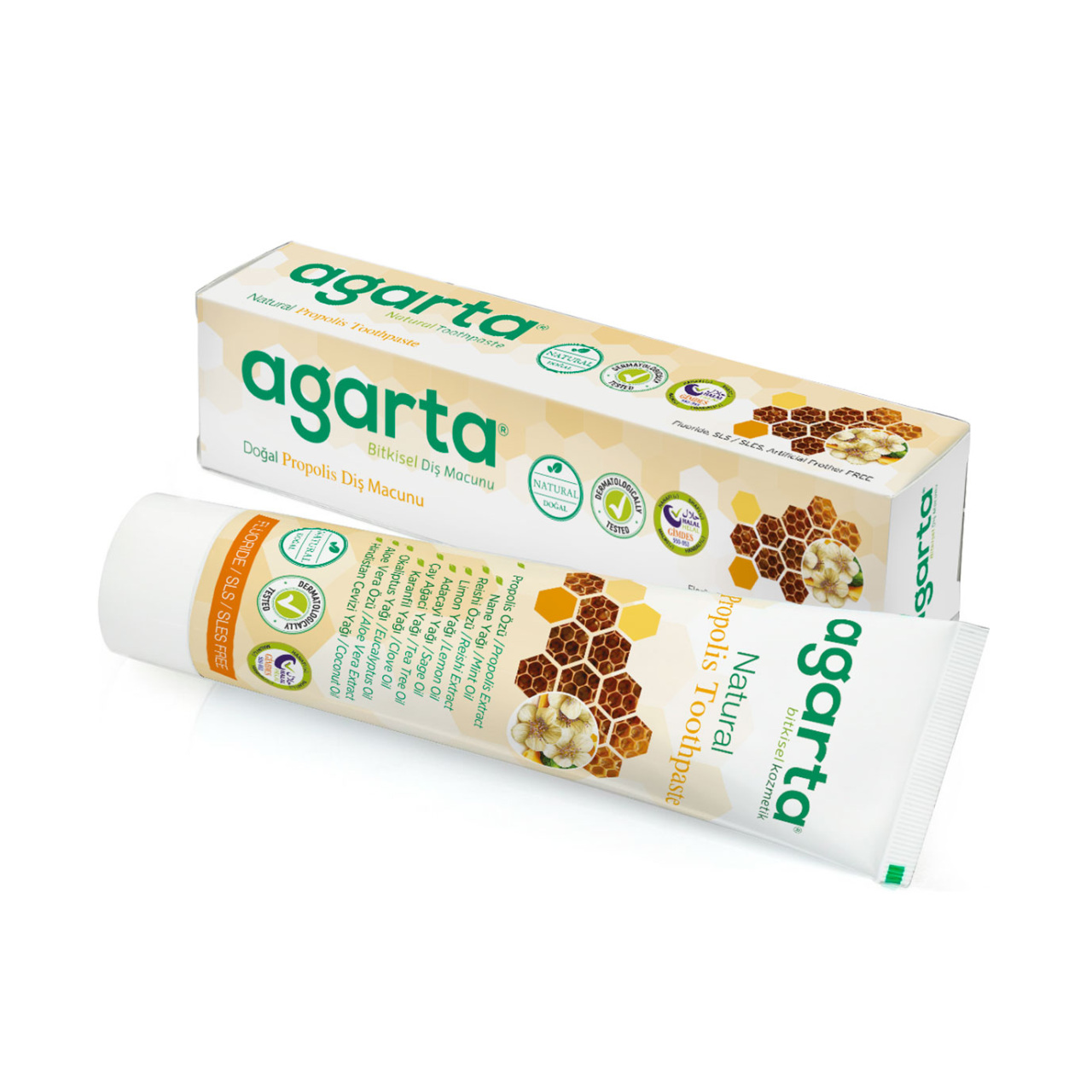 Agarta Doğal Propolisli Diş Macun 100ml