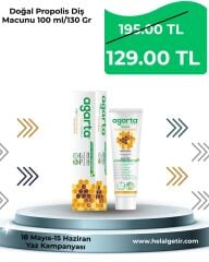 Agarta Doğal Propolisli Diş Macun 100ml