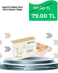 Agarta Doğal  Keçi Sütü Sabun 150gr