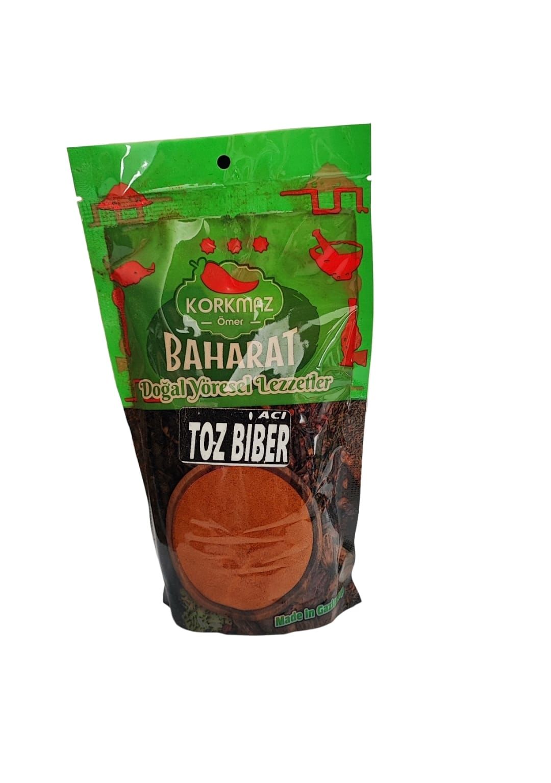 Korkmaz Acı Toz Biber 250gr