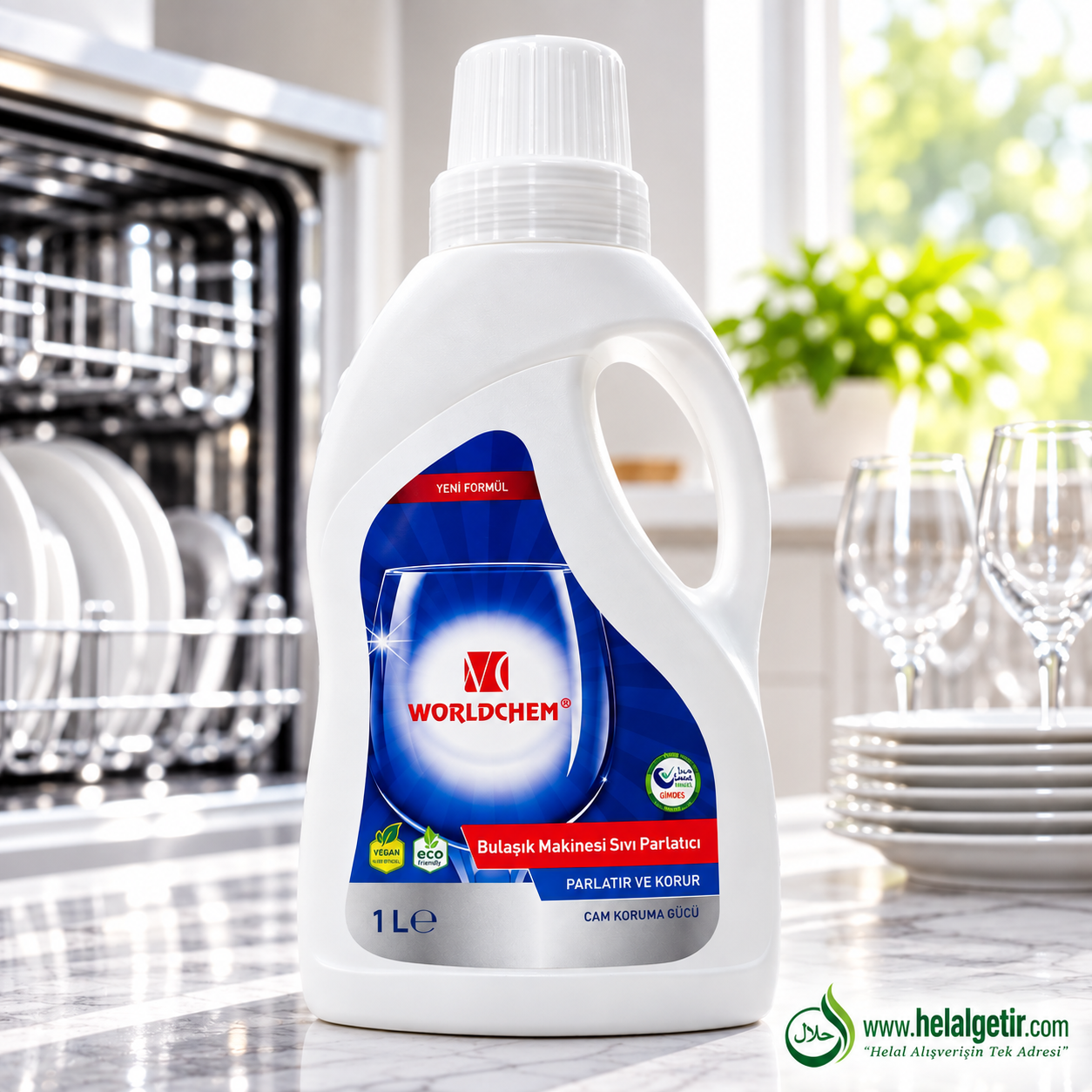 Worldchem Bulaşık Makine Parlatıcısı 1lt