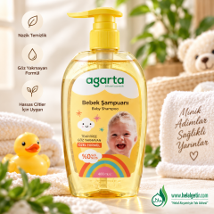 Agarta Bebek Saç ve Vücut Şampuanı 500 Ml