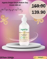 Agarta Doğal Güçlü Bakım Saç Kremi 400 ml