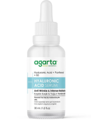 Agarta Yaşlanma Karşıtı Yoğun Nemlendirici Bakım Serumu (Hyaluronic Acid+ B5)