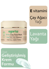 Agarta Doğal Yeşil Kil Maskesi 150 ml