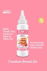 Milat Frambuaz Aromalı Tatlı Sos 300 g - Waffle & Krep & Pankek & Tatlı & Dondurma Sosu