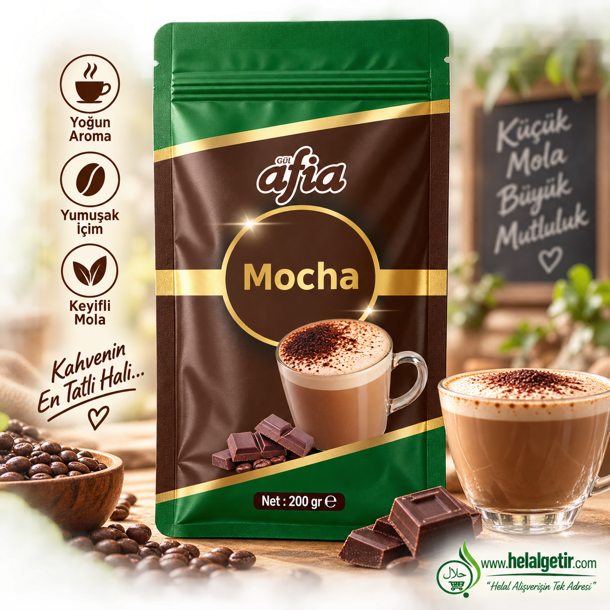 Afia Mocha Kahve 200 Gr