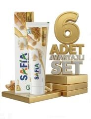 Safia Diş Macunu Misvak ve Propolis 6x60 ml