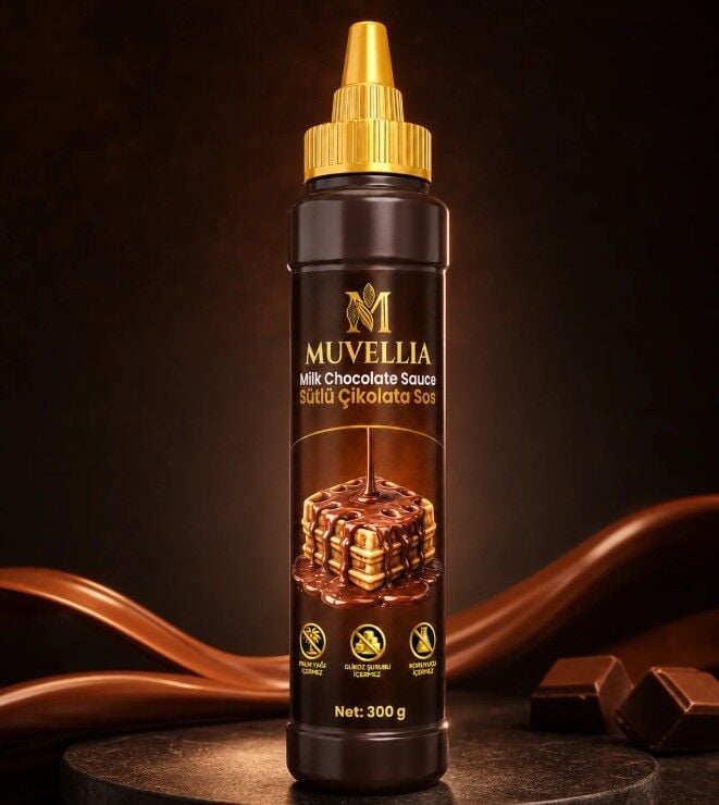 Muvellia Sütlü Çikolata Sos 300gr