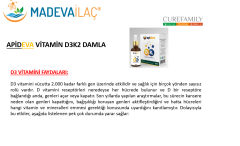 Apideva D3K2 Vitamini 20 Ml