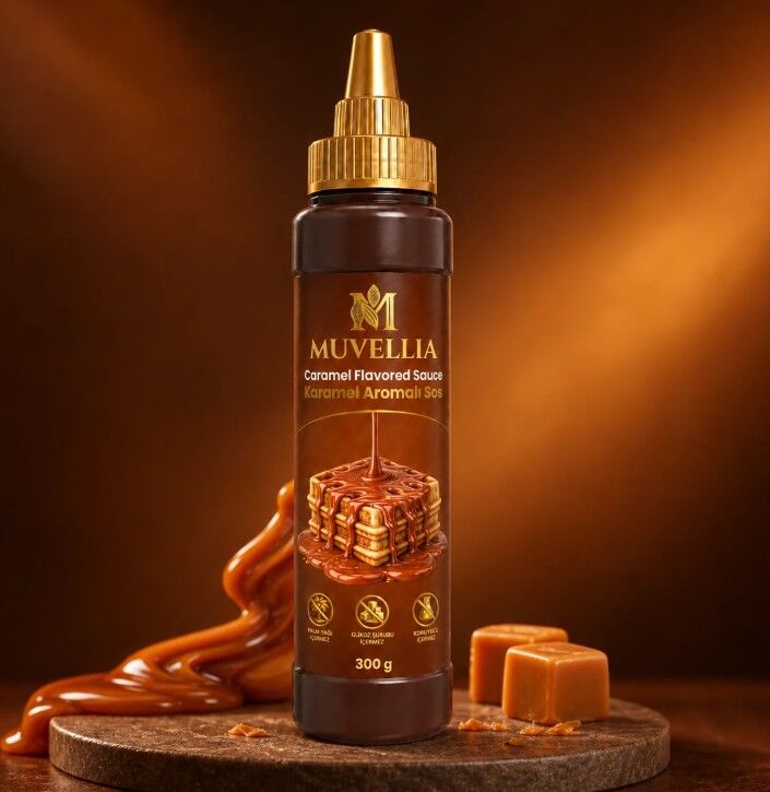 Muvellia Karamel Aromalı Sos 300gr
