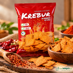 Krebur Acı Baharatlı Kraker 100gr