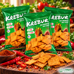 Krebur Tako Baharatlı Kraker 100gr*3lü Set
