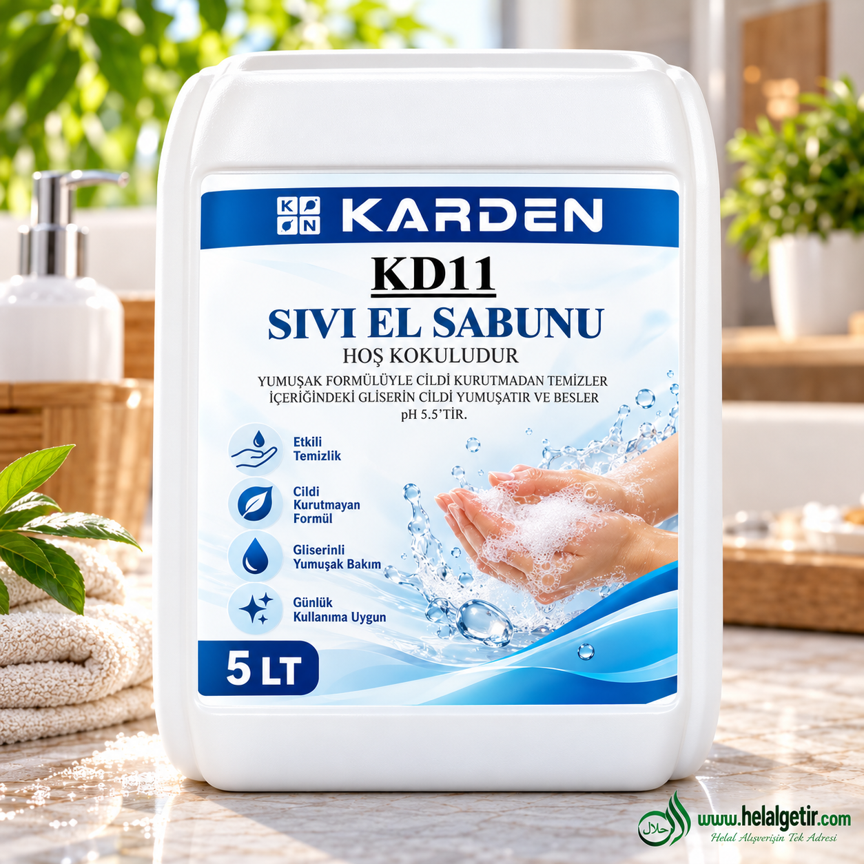 Karden Sıvı El Sabunu 5 Lt
