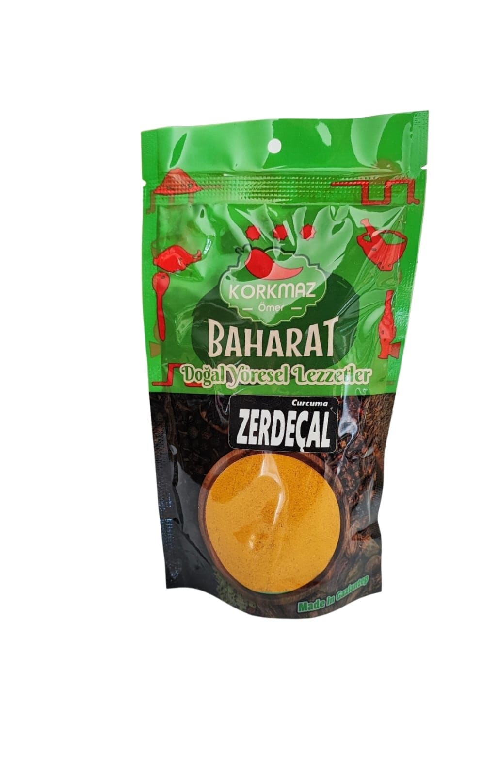 Korkmaz Baharat Öğütülmüş Zerdeçal 250gr