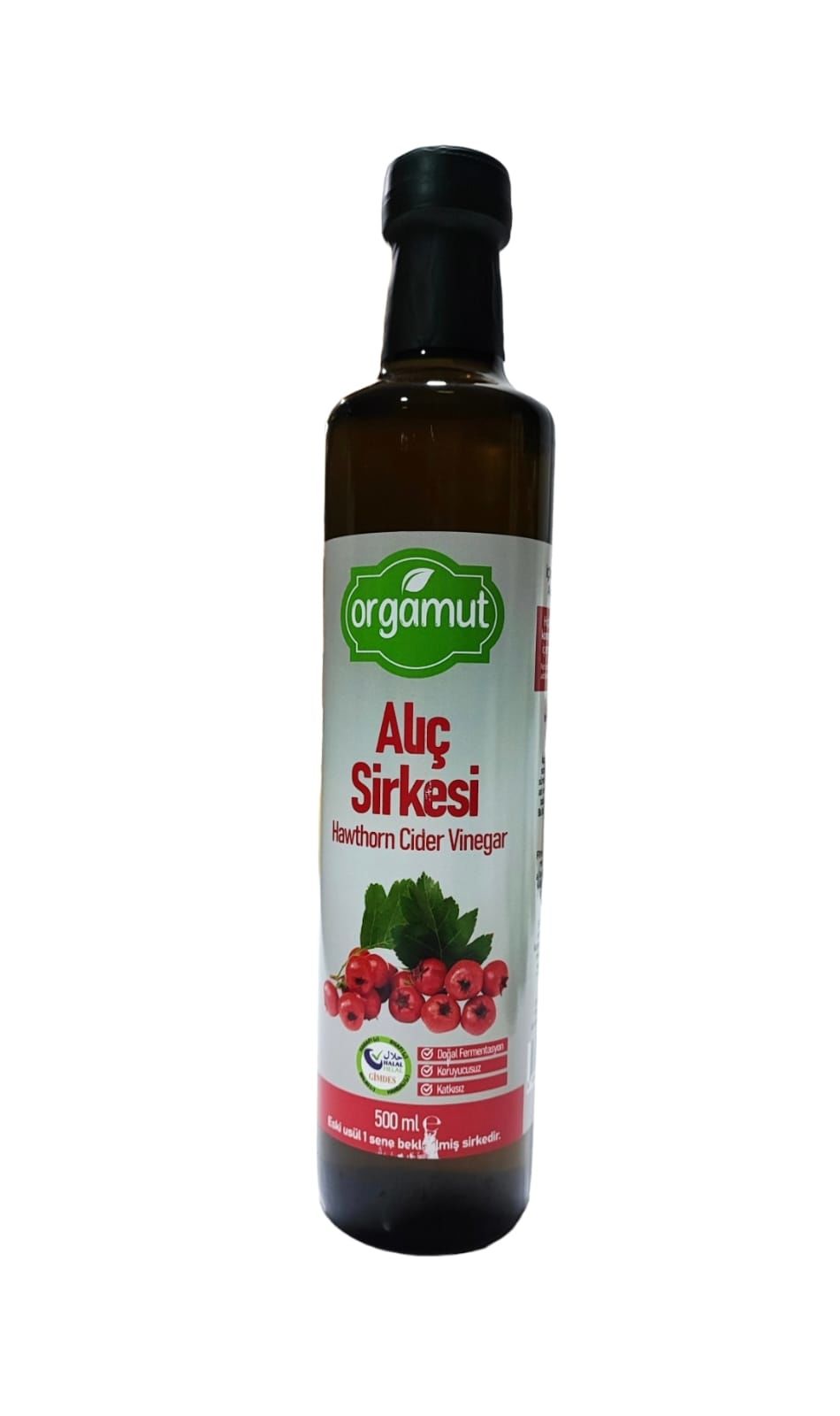 Orgamut Alıç Sirkesi 500 Ml