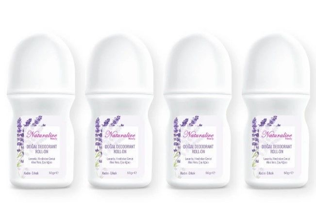 Naturalive Doğal Deodorant Roll-on 50ml (4 adet)