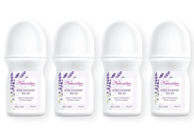 Naturalive Doğal Deodorant Roll-on 50ml (4 adet)