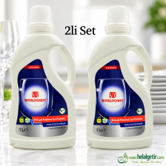 Worldchem Bulaşık Makine Parlatıcısı 1lt * 2li Set