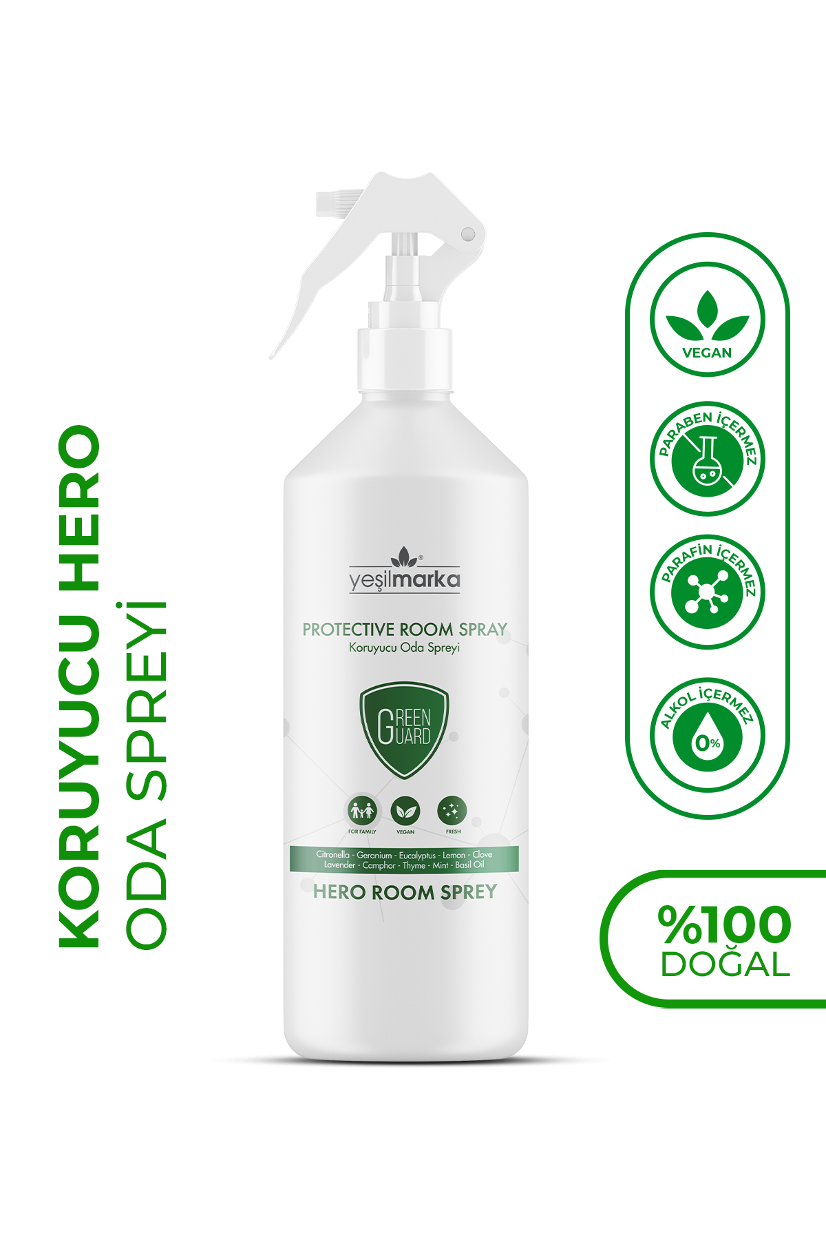 Yeşilmarka Dış Etkenlere Karşı Oda Koruyucu Room Spray 350 ml