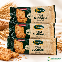 Tatarası Tam Buğday Bisküvi 100gr 3lü Set