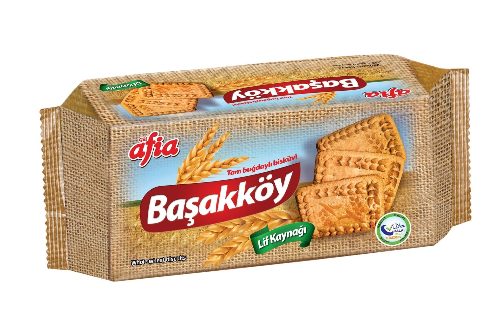 Afia Başakköy Tam Buğdaylı Bisküvi 110 Gr 3lü set