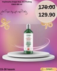 Yeşilmarka Doğal Duş Jeli Peeling Etkili 400 ml