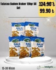 Tatarası Balık Kraker 120 Gr 5li Set