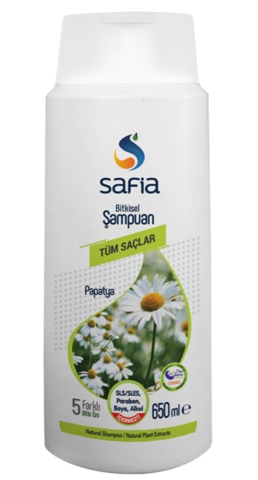 Safia Tüm Saçlar İçin Şampuan 650ML