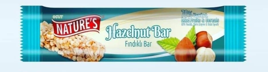 Ogüt Natures fındıklı Bar 30gr