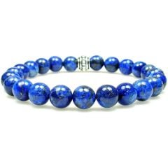8 MM Doğal Lapis Taşı Bileklik -131