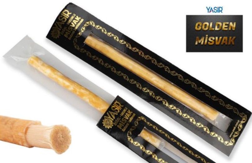 Misvak Yasir Gold Kartonlu Kısa 1 Adet