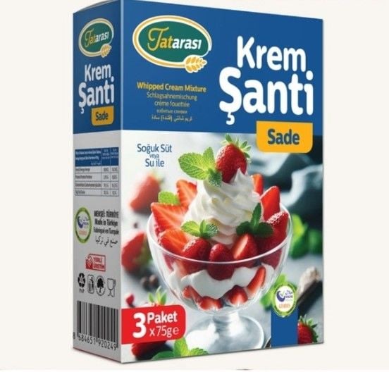Tatarası Sade Krem Şanti 225 GR